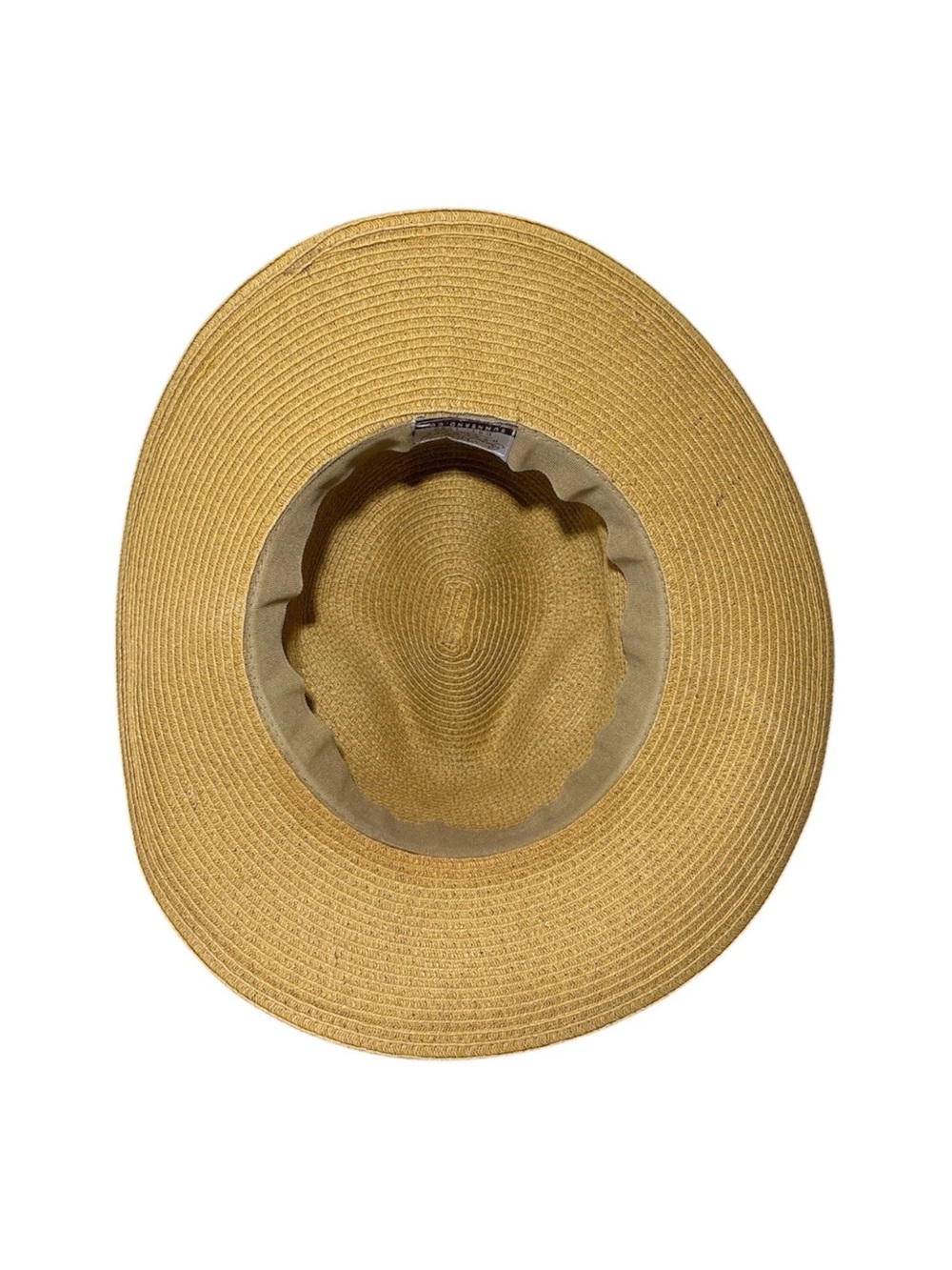 Sun N Sand Straw Panama Hat Wide Brim Boho Resort Coastal Grandma - Picture 4 of 6